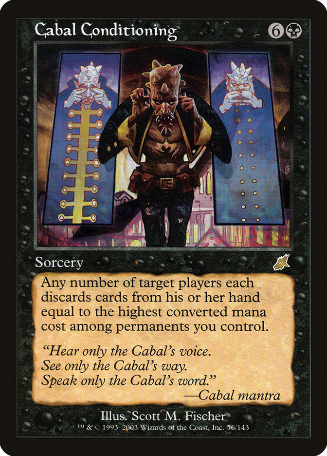 Cabal Conditioning [Scourge] | Card Citadel