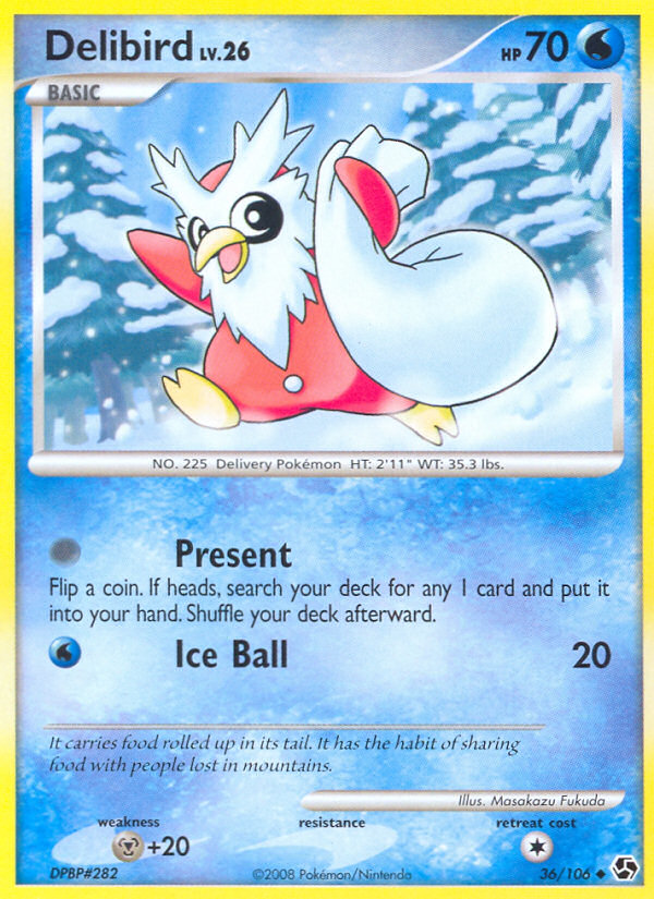 Delibird (36/106) [Diamond & Pearl: Great Encounters] | Card Citadel