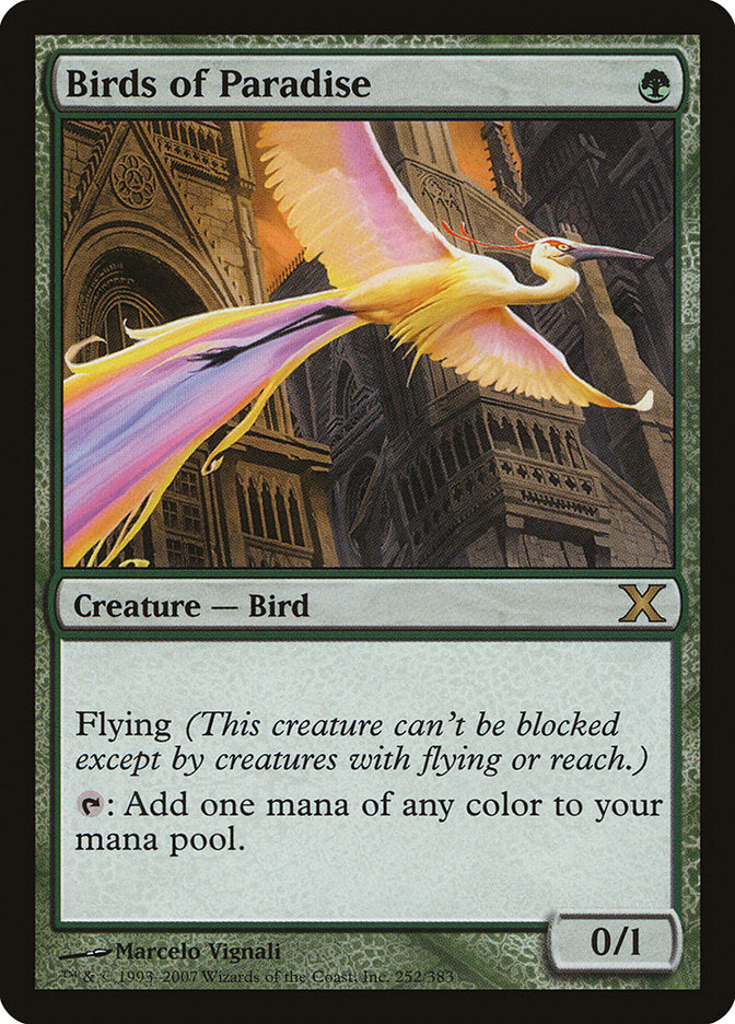 Birds of Paradise [Tenth Edition] | Card Citadel