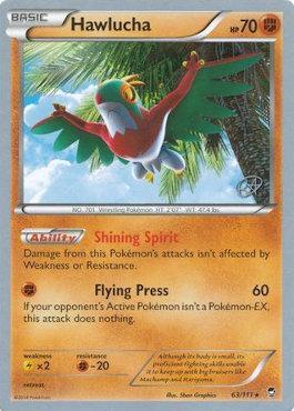 Hawlucha (63/111) (The Flying Hammer - Rowan Stavenow) [World Championships 2015] | Card Citadel