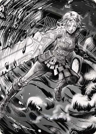 Nahiri, the Unforgiving 2 Art Card [Phyrexia: All Will Be One Art Series] | Card Citadel
