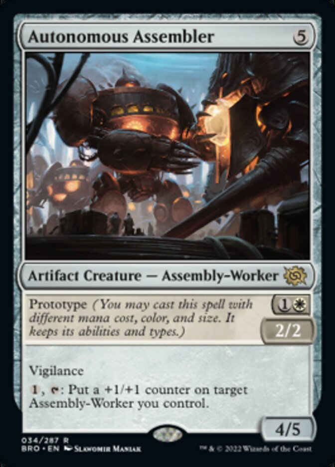 Autonomous Assembler [The Brothers' War] | Card Citadel