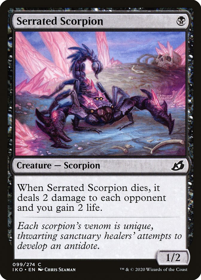 Serrated Scorpion [Ikoria: Lair of Behemoths] | Card Citadel