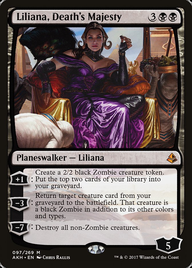 Liliana, Death's Majesty [Amonkhet] | Card Citadel