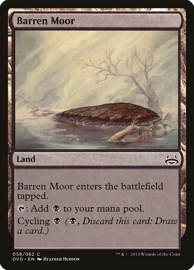 Barren Moor (Divine vs. Demonic) [Duel Decks Anthology] | Card Citadel