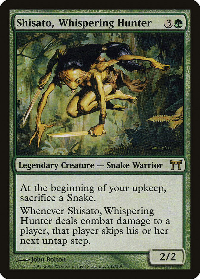 Shisato, Whispering Hunter [Champions of Kamigawa] | Card Citadel