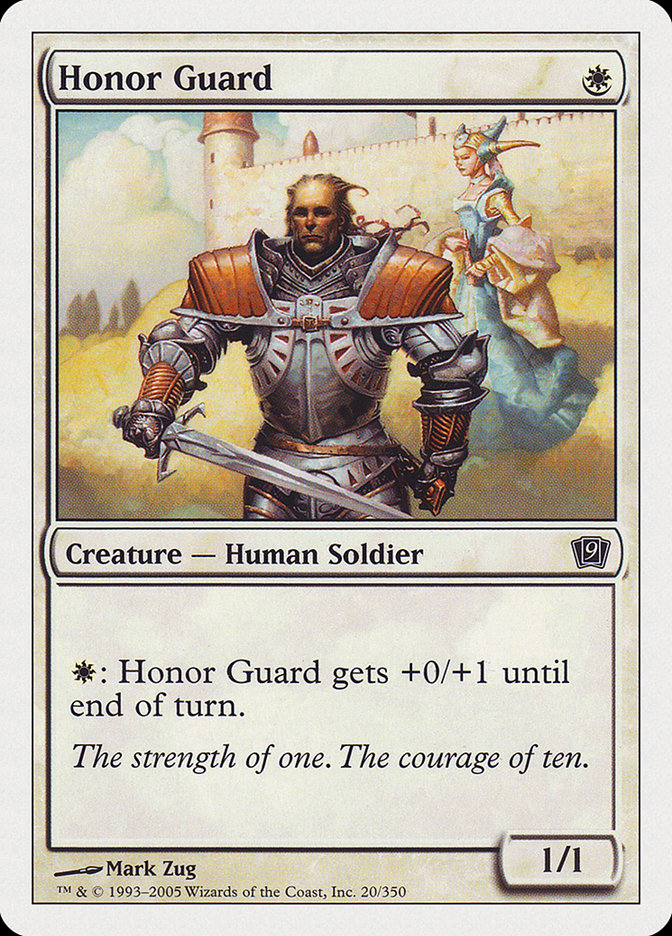 Honor Guard [Ninth Edition] | Card Citadel