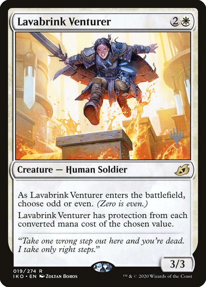 Lavabrink Venturer (Promo Pack) [Ikoria: Lair of Behemoths Promos] | Card Citadel