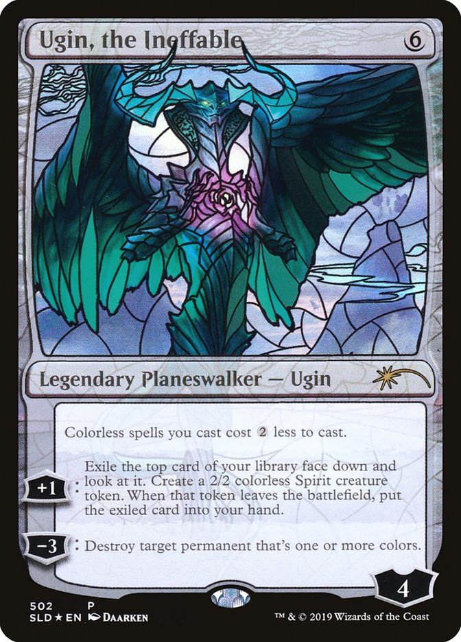 Ugin, the Ineffable (Stained Glass) [Secret Lair Drop Promos] | Card Citadel