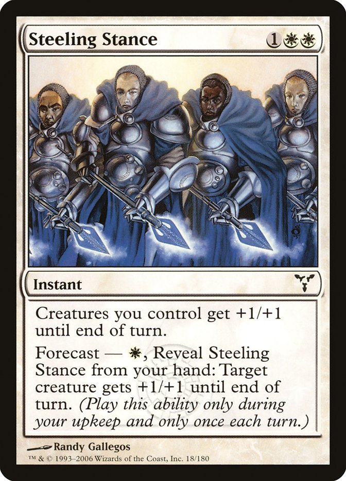 Steeling Stance [Dissension] | Card Citadel