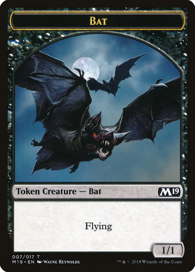 Bat [Core Set 2019 Tokens] | Card Citadel