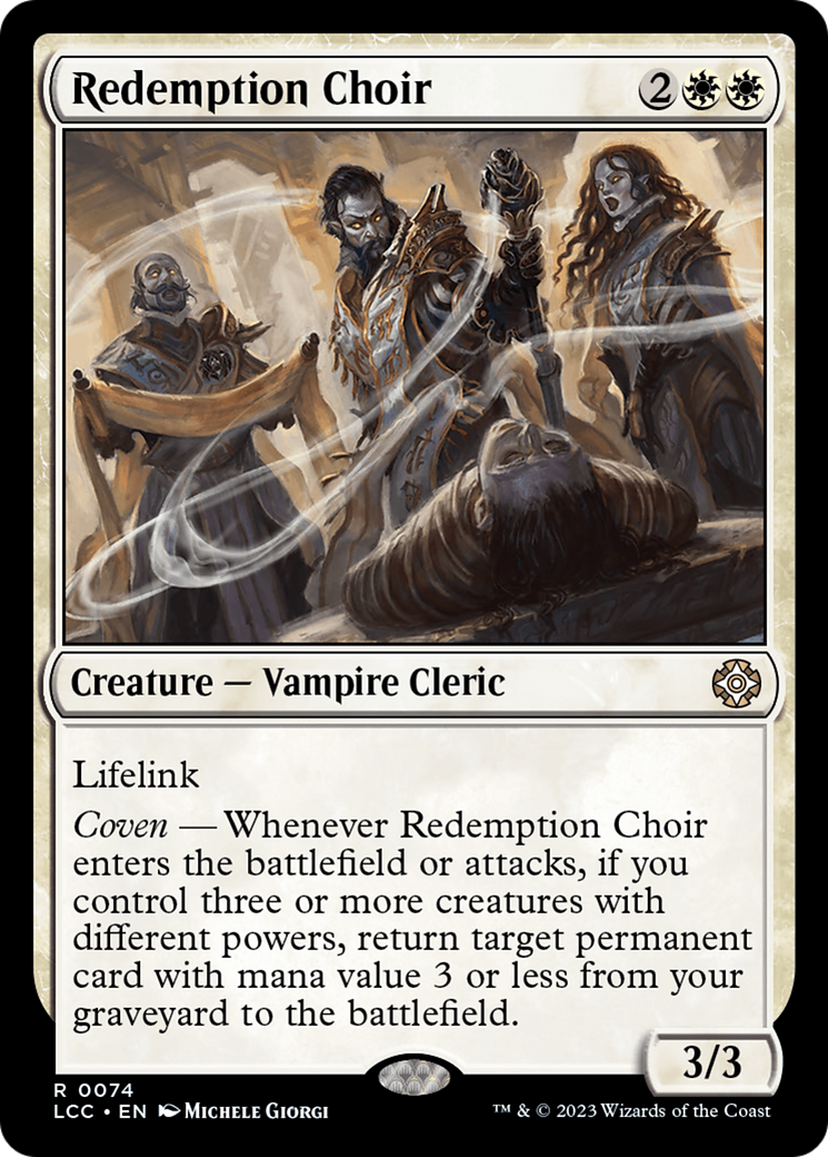 Redemption Choir [The Lost Caverns of Ixalan Commander] | Card Citadel