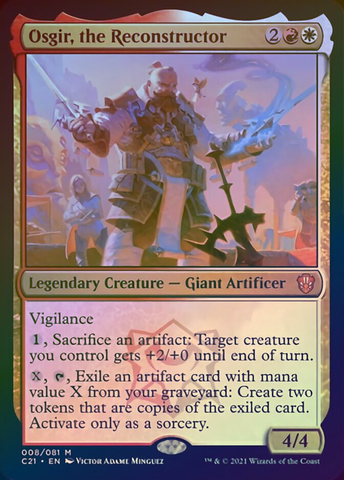 Osgir, the Reconstructor (Display Commander) [Commander 2021] | Card Citadel