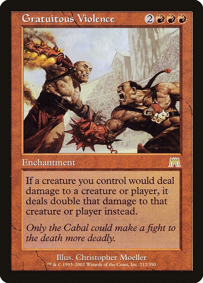 Gratuitous Violence [Onslaught] | Card Citadel