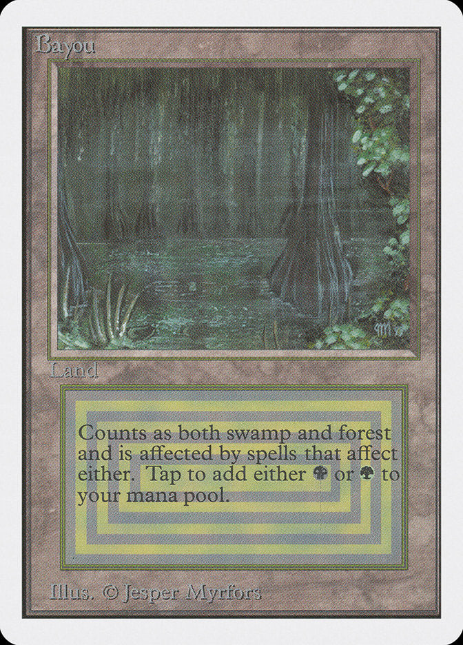 Bayou [Unlimited Edition] | Card Citadel