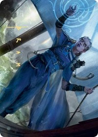Inga Rune-Eyes Art Card (Gold-Stamped Signature) [Kaldheim: Art Series] | Card Citadel