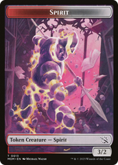 Treasure (21) // Spirit (13) Double-Sided Token [March of the Machine Tokens] | Card Citadel