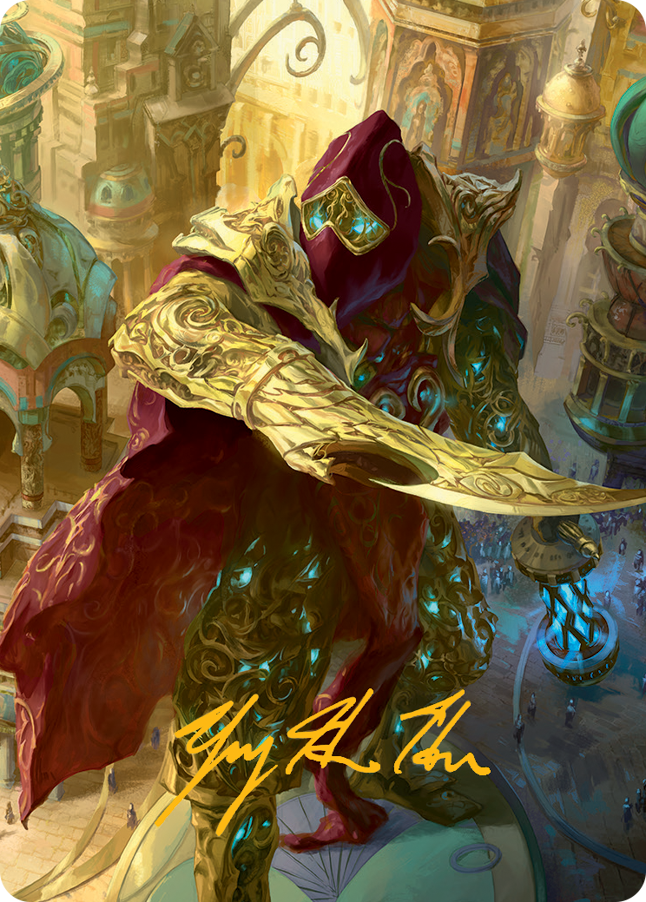 Baral, Chief of Compliance Art Card (Gold-Stamped Signature) [March of the Machine Art Series] | Card Citadel