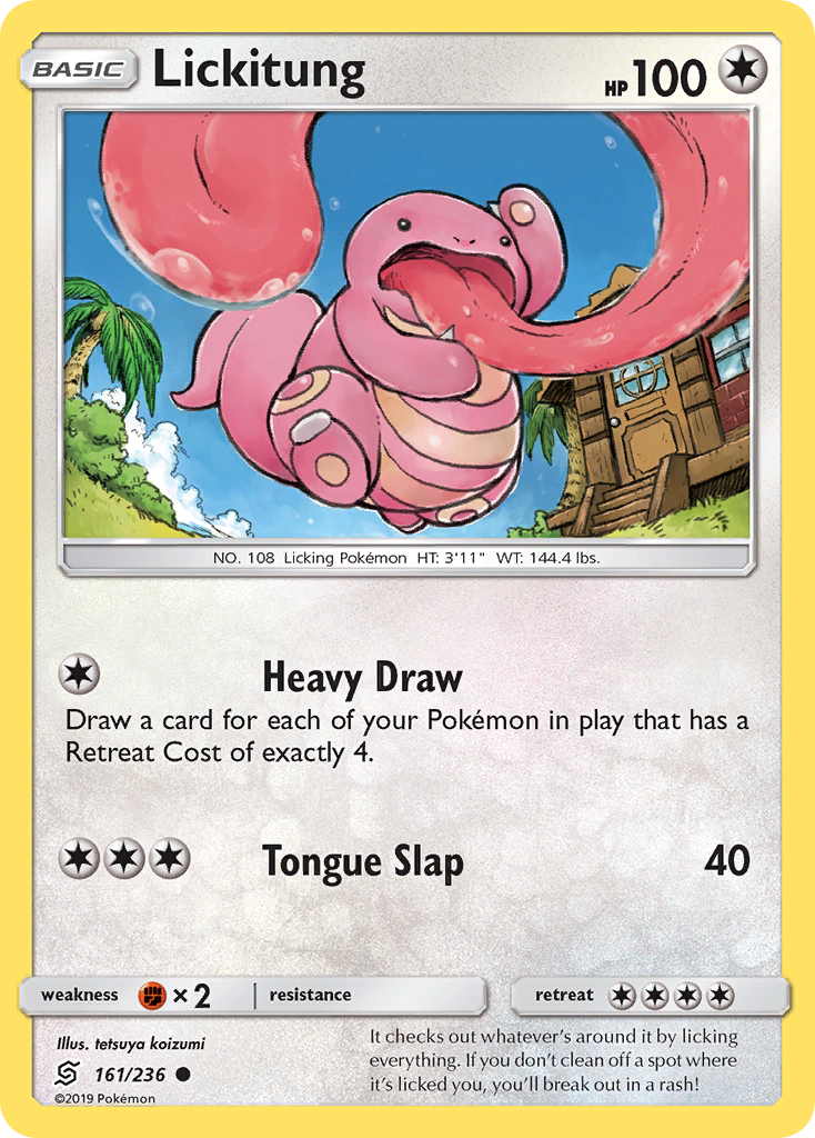 Lickitung (161/236) [Sun & Moon: Unified Minds] | Card Citadel