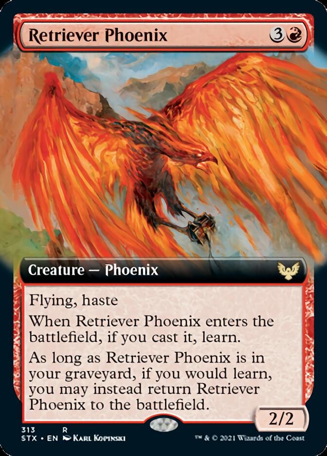 Retriever Phoenix (Extended) [Strixhaven: School of Mages] | Card Citadel