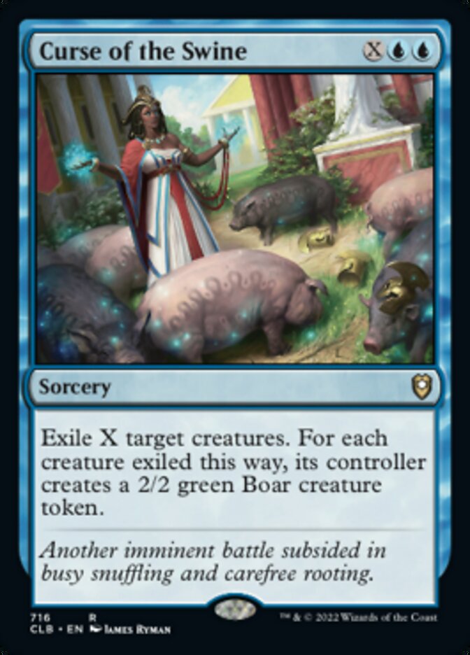 Curse of the Swine [Commander Legends: Battle for Baldur's Gate] | Card Citadel