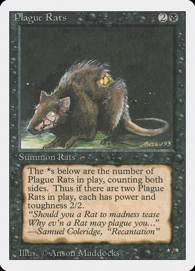 Plague Rats [Revised Edition] | Card Citadel