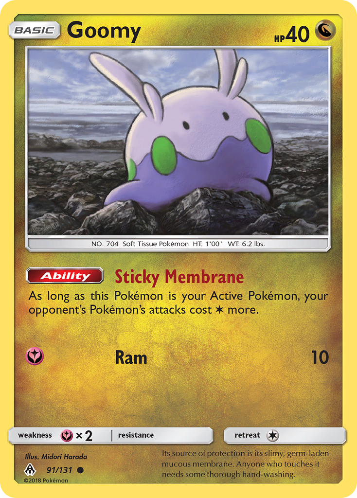 Goomy (91/131) [Sun & Moon: Forbidden Light] | Card Citadel