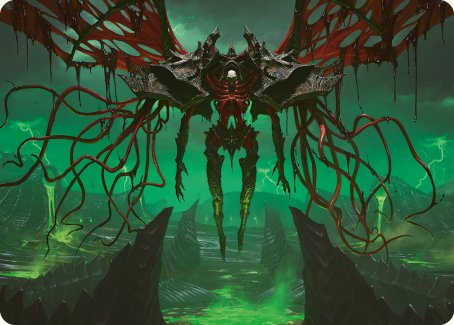 Archfiend of the Dross Art Card [Phyrexia: All Will Be One Art Series] | Card Citadel