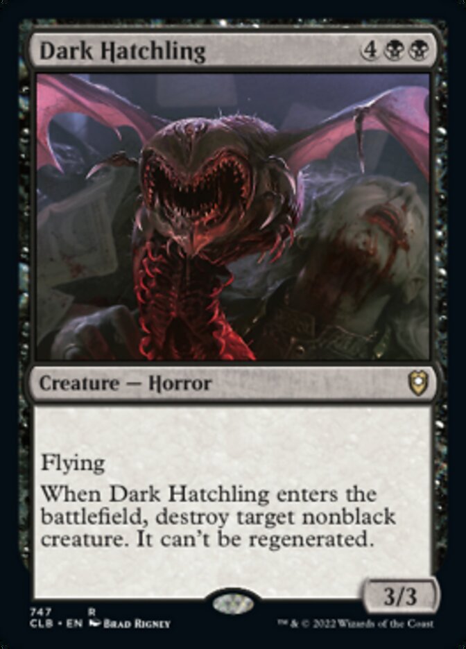 Dark Hatchling [Commander Legends: Battle for Baldur's Gate] | Card Citadel