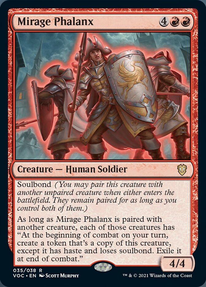 Mirage Phalanx [Innistrad: Crimson Vow Commander] | Card Citadel