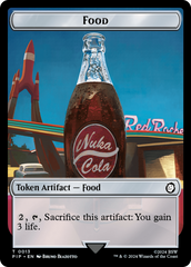 Food (0013) // Wasteland Survival Guide Double-Sided Token [Fallout Tokens] | Card Citadel