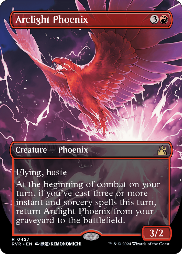 Arclight Phoenix (Anime Borderless) [Ravnica Remastered] | Card Citadel