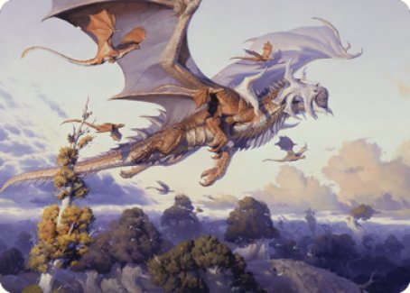 Rith, Liberated Primeval Art Card [Dominaria United Art Series] | Card Citadel
