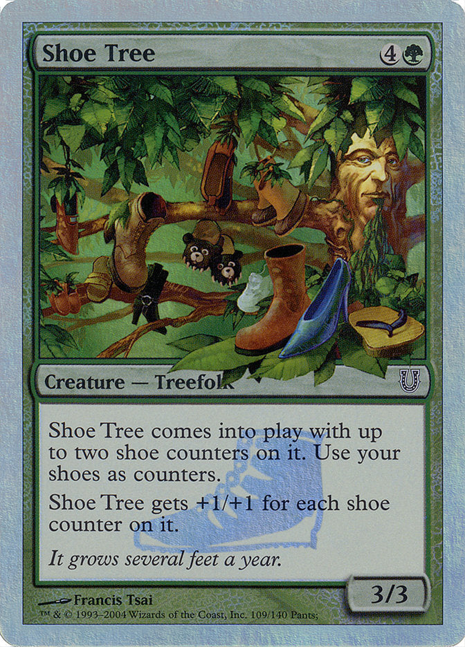 Shoe Tree (Alternate Foil) [Unhinged] | Card Citadel