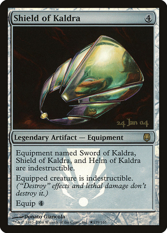 Shield of Kaldra [Darksteel Promos] | Card Citadel