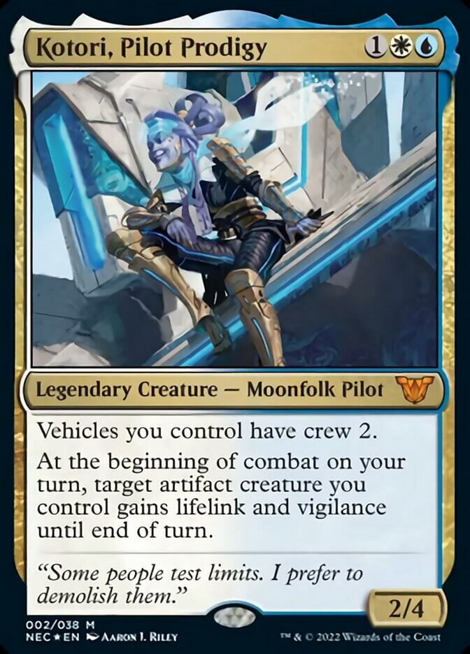 Kotori, Pilot Prodigy [Kamigawa: Neon Dynasty Commander] | Card Citadel