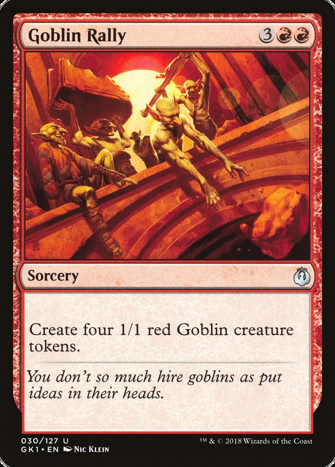 Goblin Rally [GRN Guild Kit] | Card Citadel