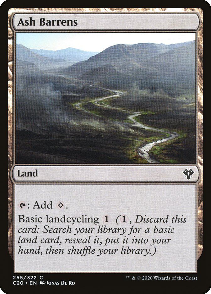 Ash Barrens [Commander 2020] | Card Citadel