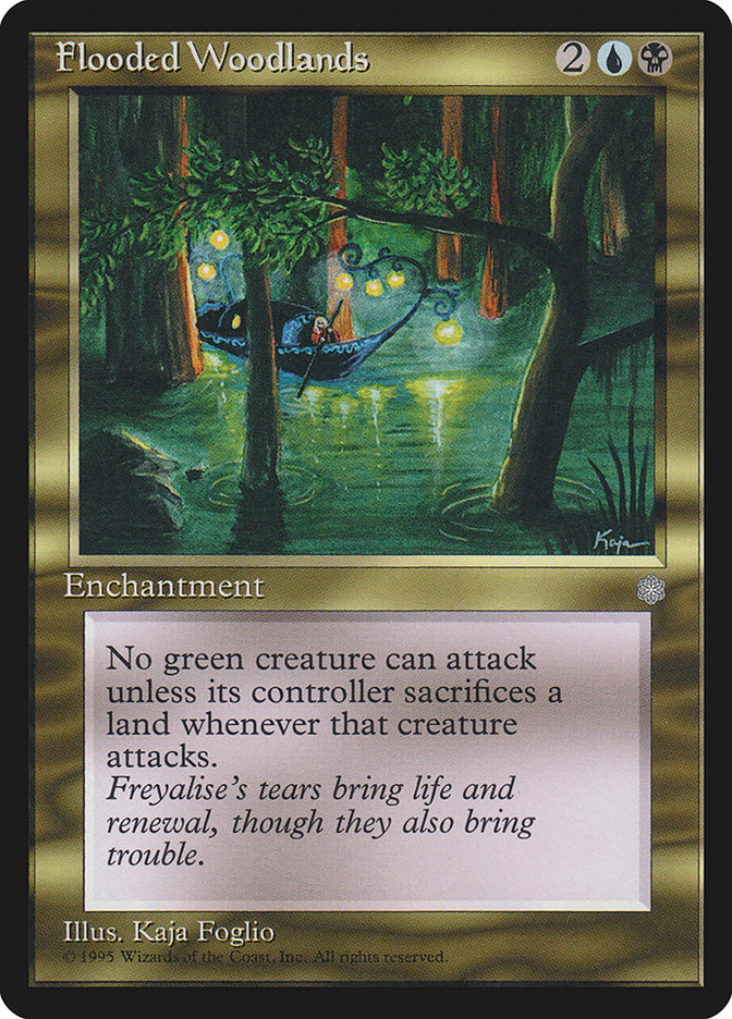 Flooded Woodlands [Ice Age] | Card Citadel