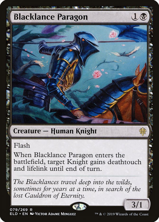 Blacklance Paragon [Throne of Eldraine] | Card Citadel