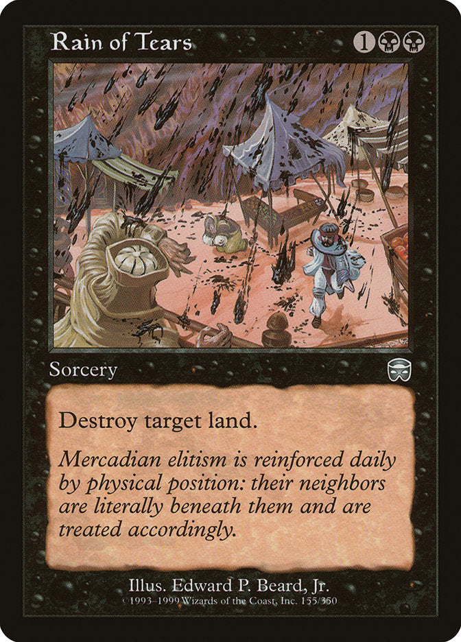 Rain of Tears [Mercadian Masques] | Card Citadel