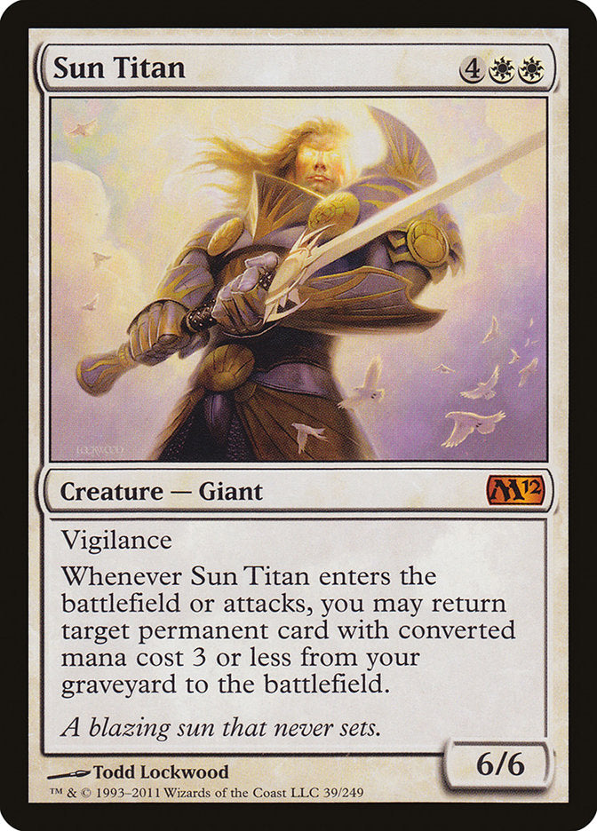 Sun Titan [Magic 2012] | Card Citadel