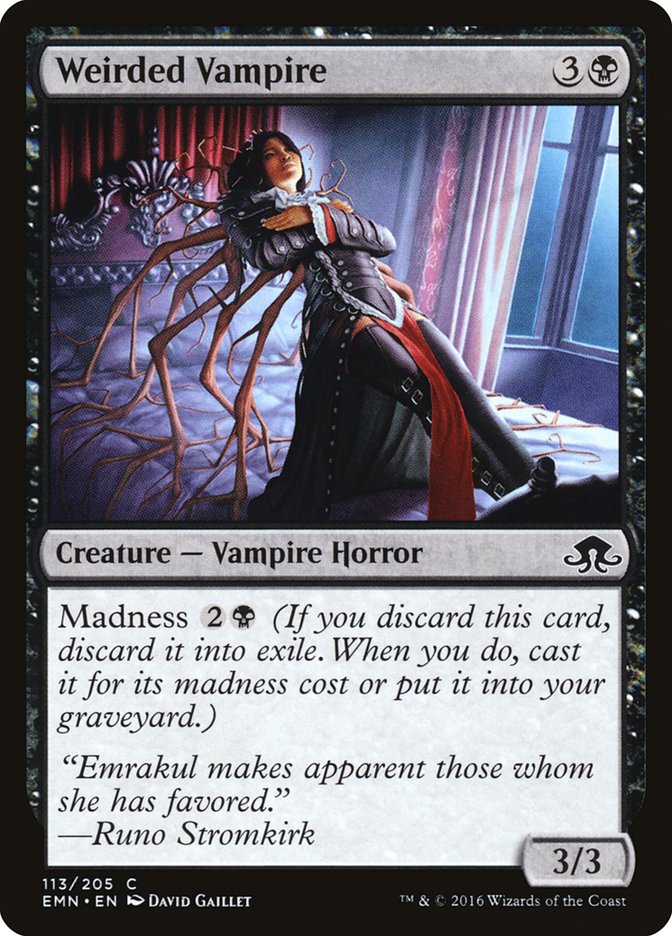 Weirded Vampire [Eldritch Moon] | Card Citadel