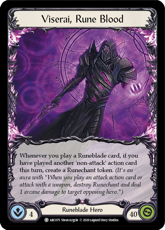 Viserai // Viserai, Rune Blood [U-ARC076 // U-ARC075] Unlimited Normal | Card Citadel