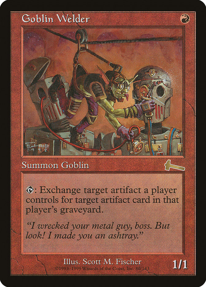 Goblin Welder [Urza's Legacy] | Card Citadel