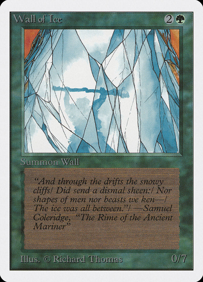 Wall of Ice [Unlimited Edition] | Card Citadel