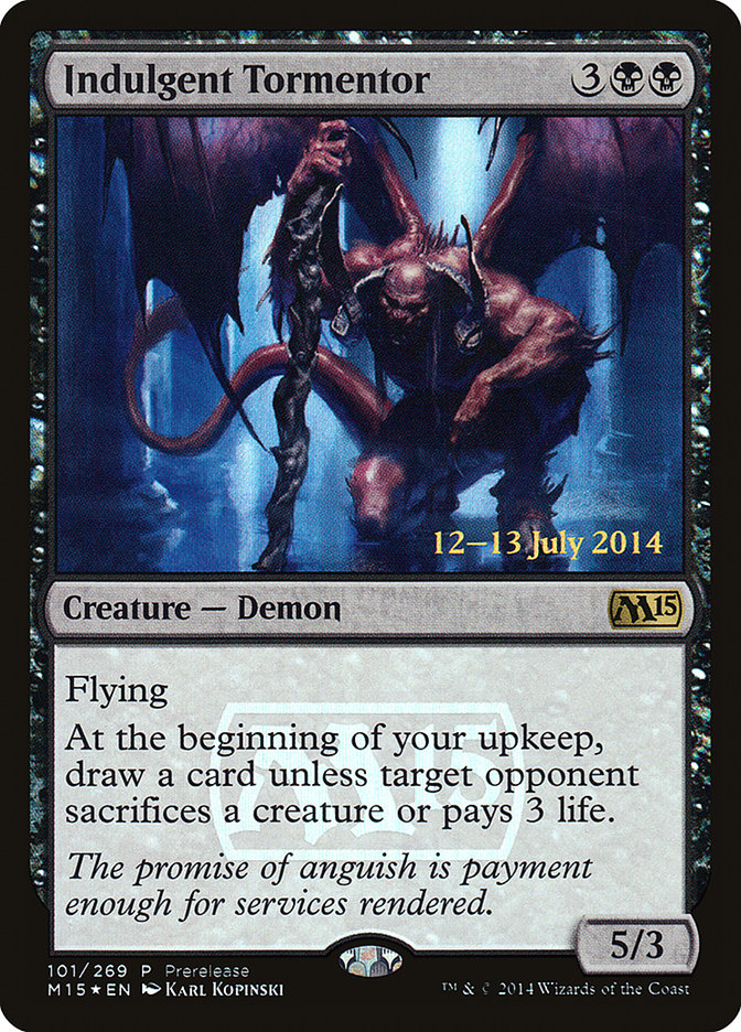 Indulgent Tormentor [Magic 2015 Promos] | Card Citadel