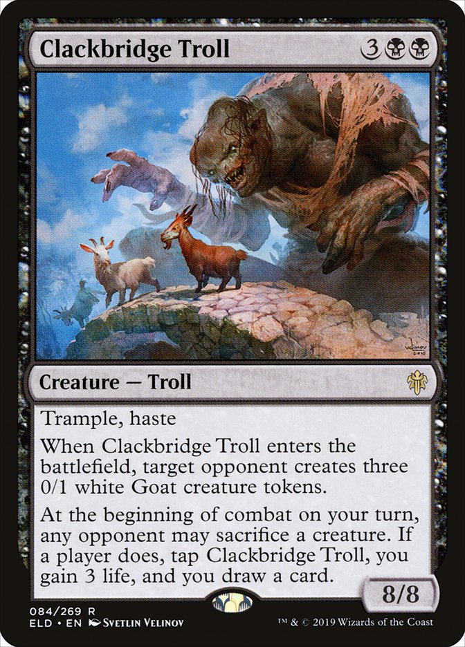 Clackbridge Troll [Throne of Eldraine] | Card Citadel