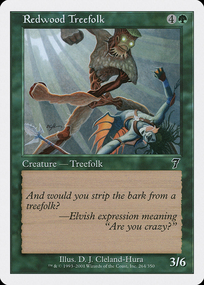 Redwood Treefolk [Seventh Edition] | Card Citadel