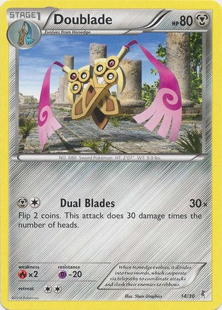 Doublade (14/30) [XY: Trainer Kit 1 - Bisharp] | Card Citadel